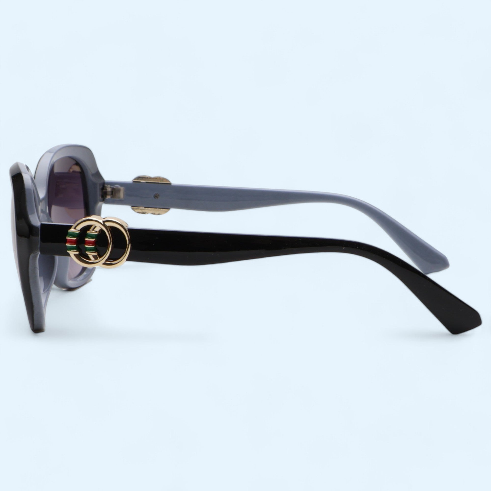 Barbella GRAY Oversized Sunglasses for Women _1