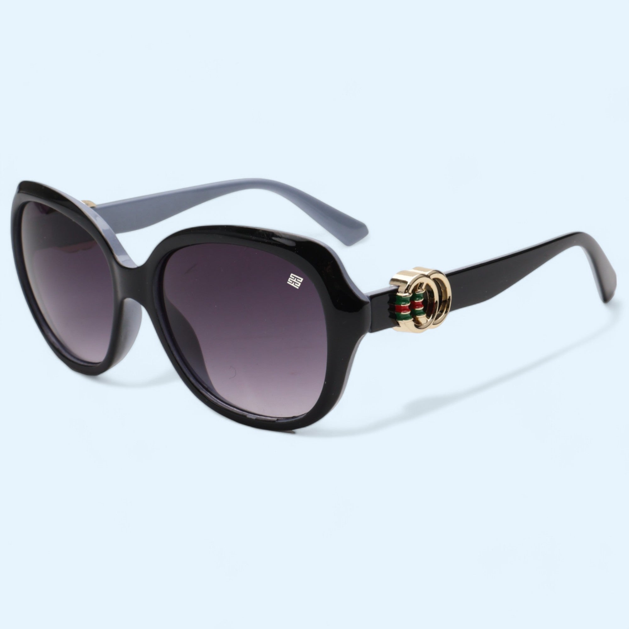 Barbella GRAY Oversized Sunglasses for Women _2