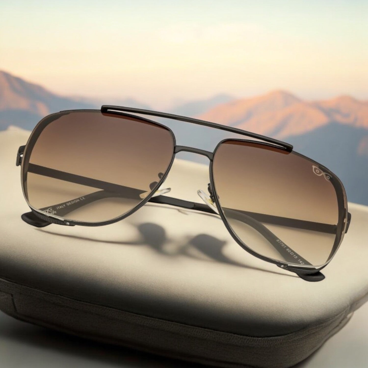 Craftvue Hexagonal Gradient Sunglasses 87702 Z176 _5