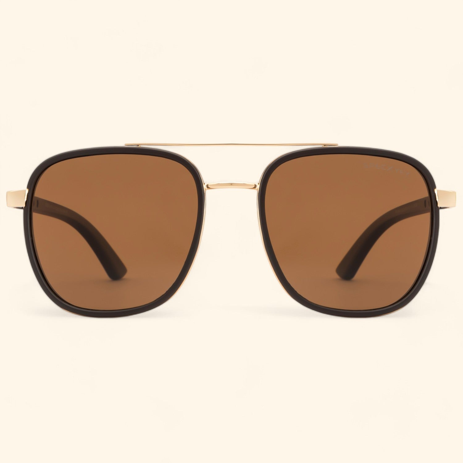 Geoglam Square Sunglasses Polarized Brown _3