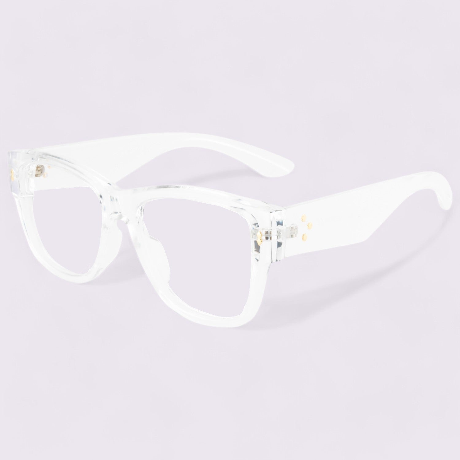 Tuffy Computer Blue Light Blocking Glasses Wayfarer Transparent