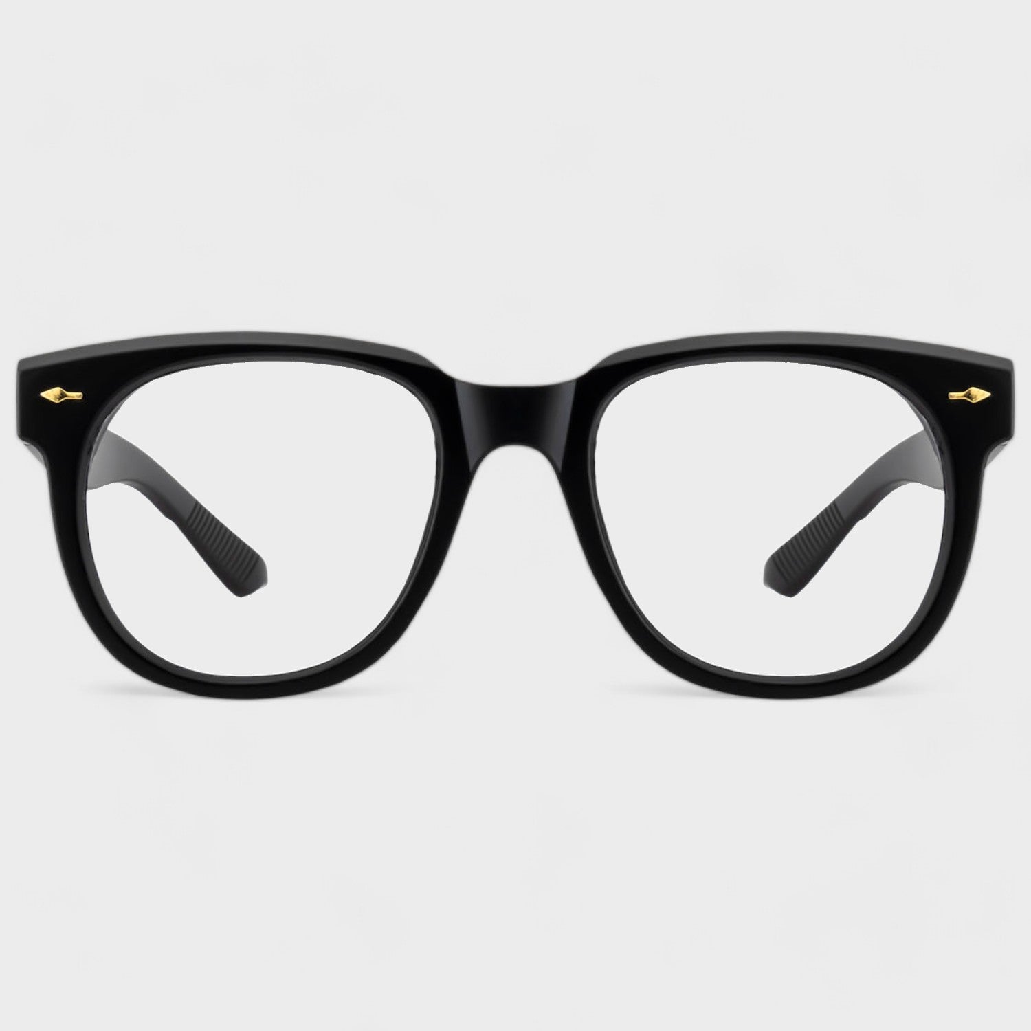 Tuffy Computer Anti Blue Light Glasses Broad Round Matte Black _1