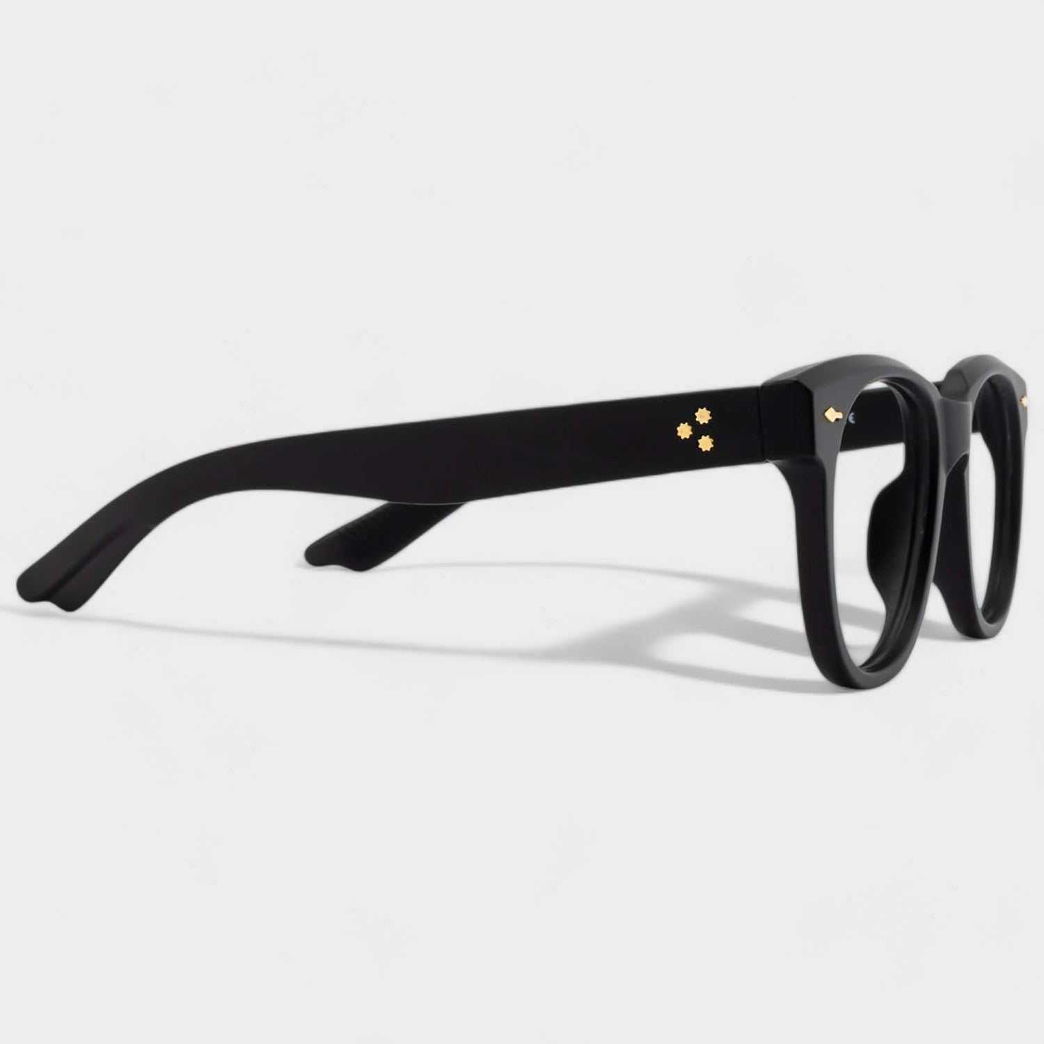Tuffy Computer Anti Blue Light Glasses Broad Round Matte Black _2