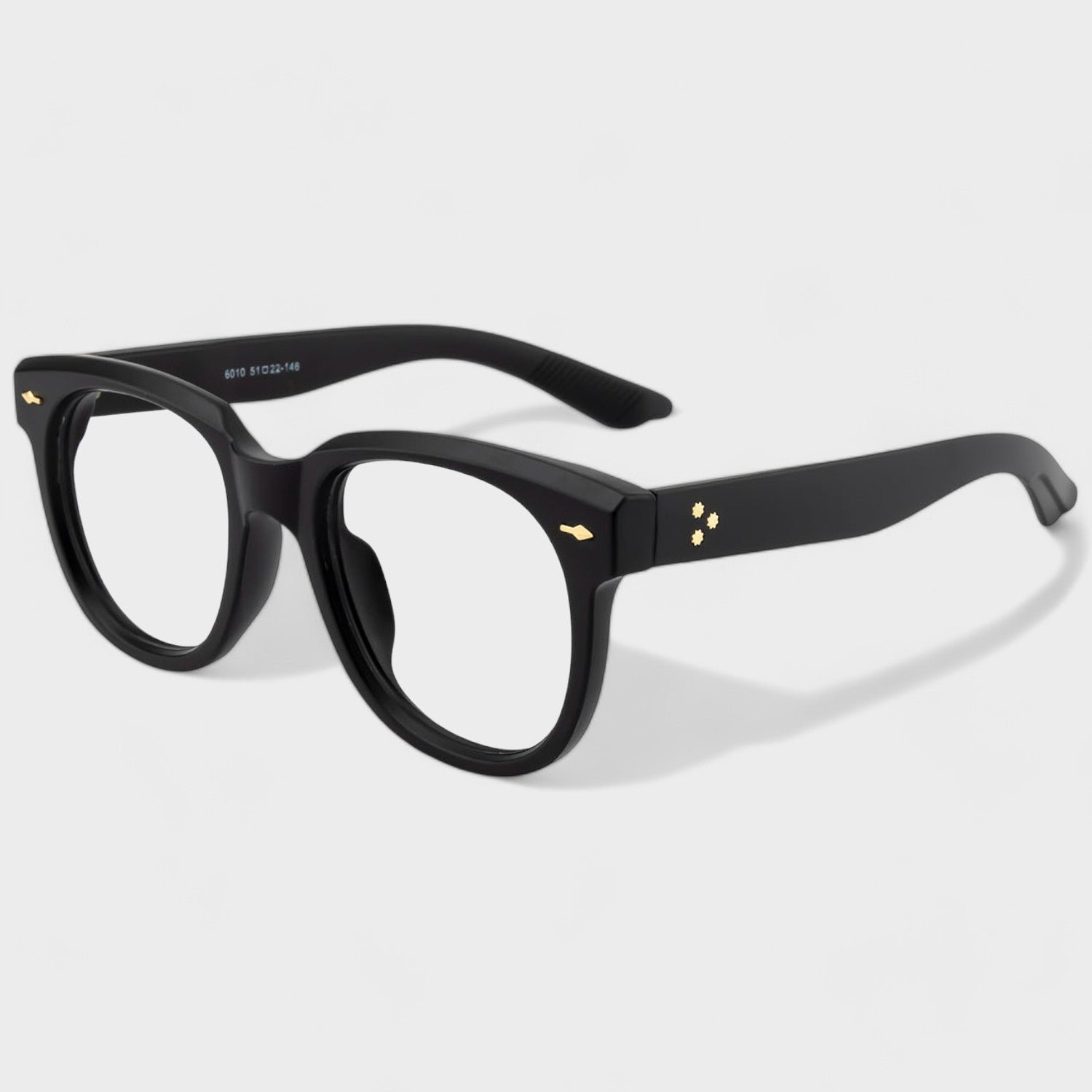 Tuffy Computer Ant iBlue Light Glasses Broad Round Matte Black _3