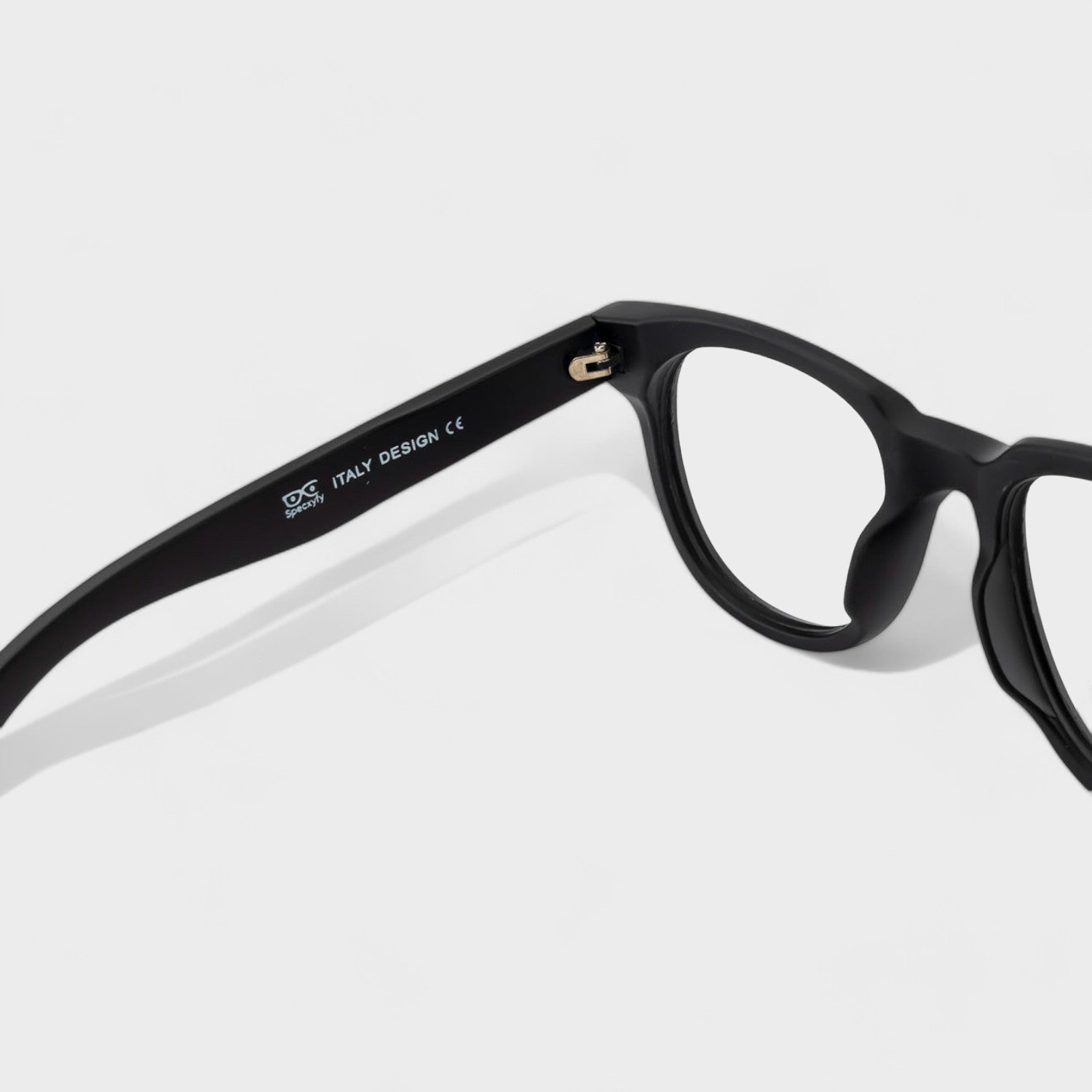 Tuffy Computer Anti Blue Light Glasses Broad Round Matte Black _4