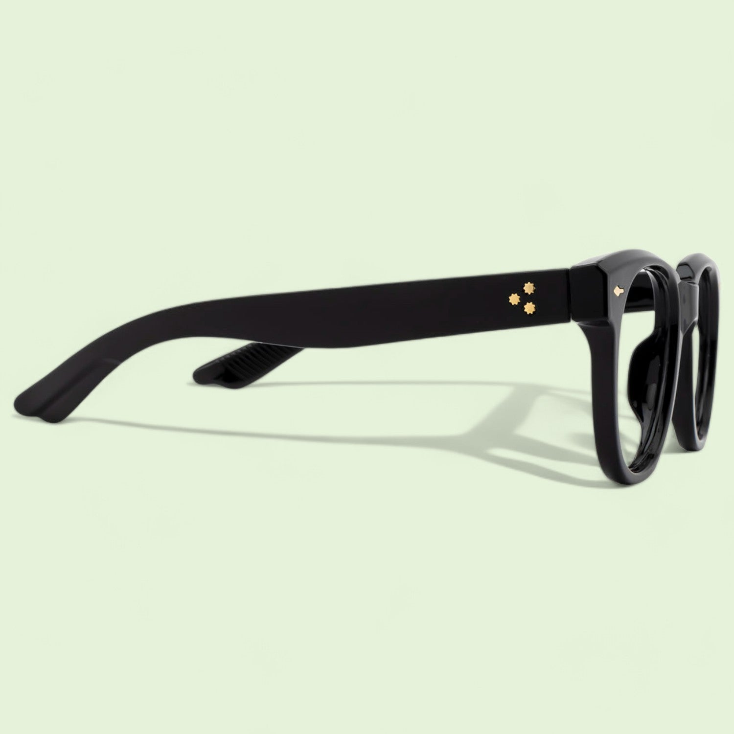 Tuffy Computer Anti Blue Light Glasses Broad Round Shine Black _2