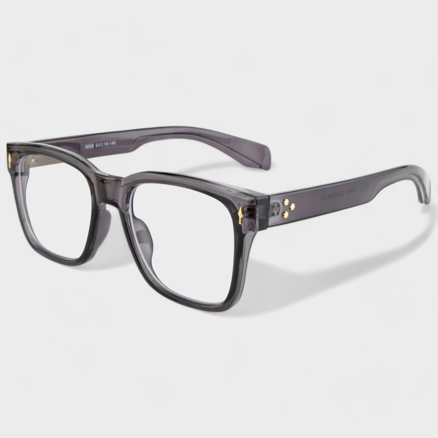 Tuffy Computer Anti Blue Light Glasses Broad Square Grey _4