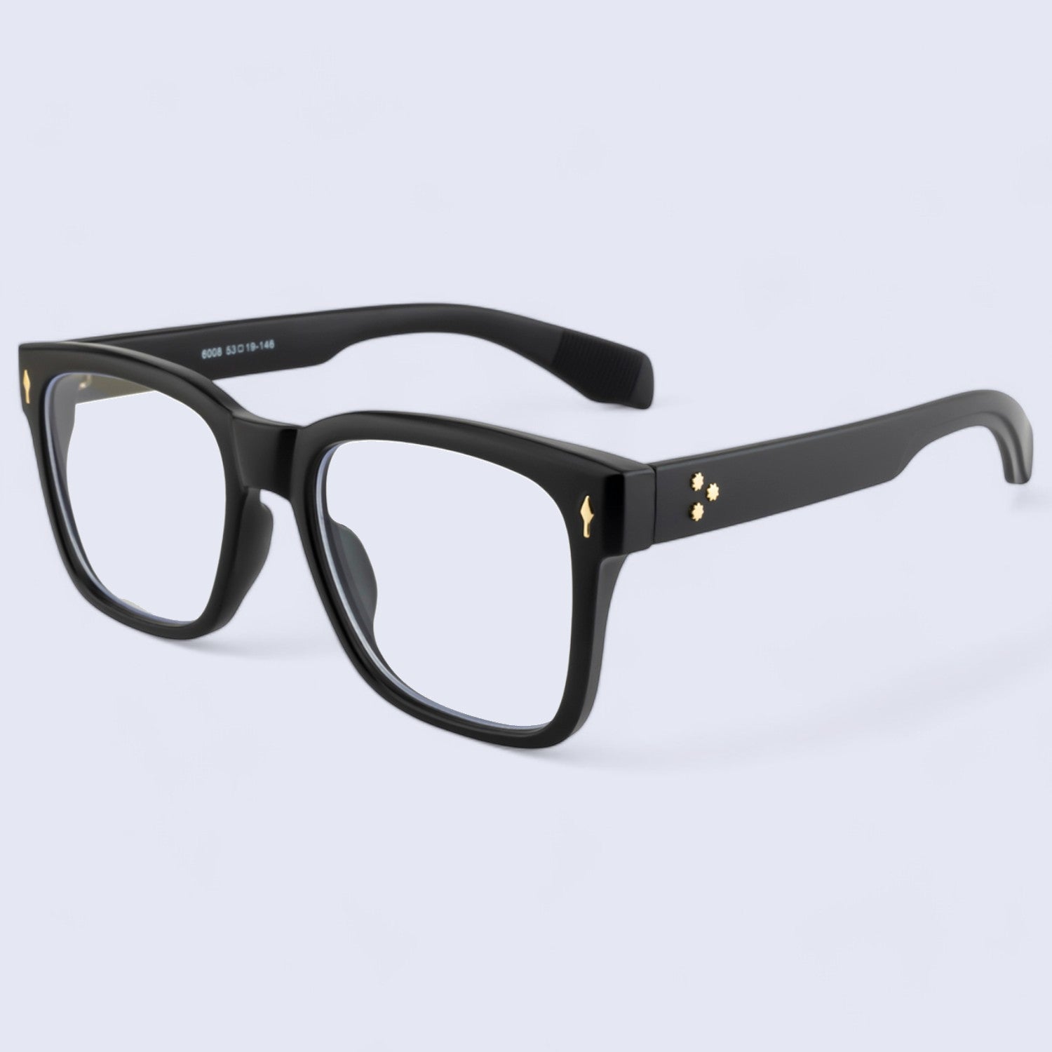 Tuffy Computer Anti Blue Light Glasses Broad Square Matte Black _4