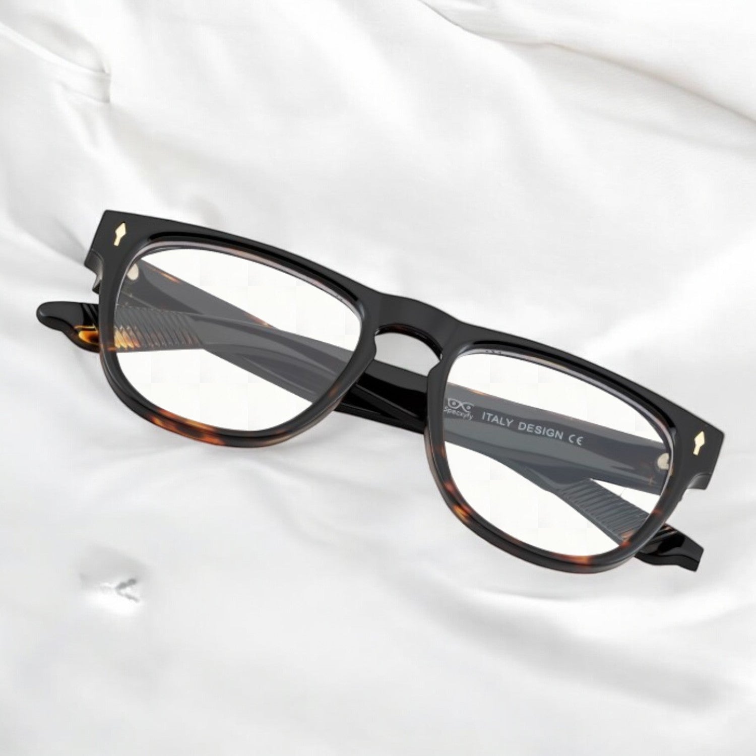 Tuffy Computer Anti Blue Light Glasses Geometric Animal Print _5