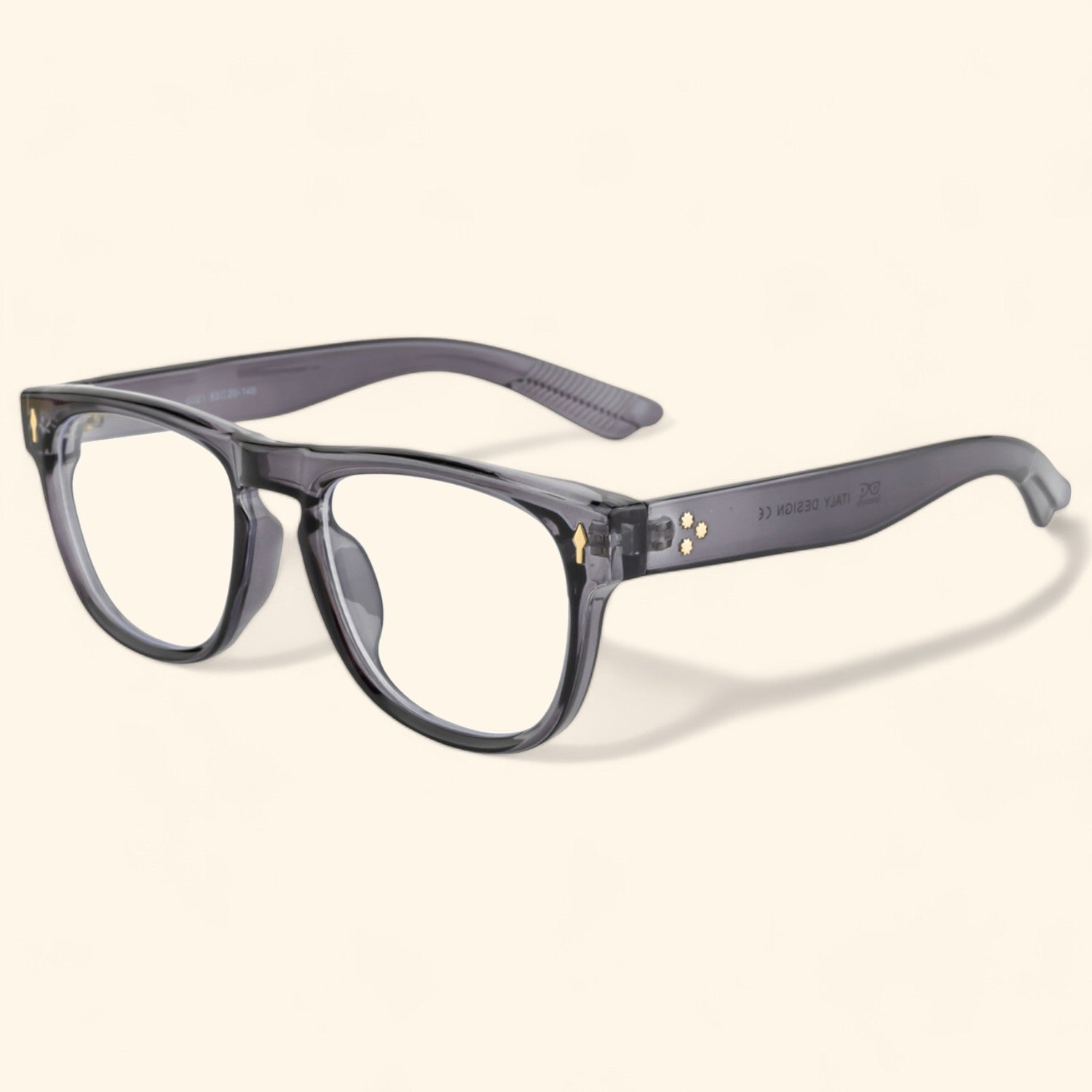 Tuffy Computer Anti Blue Light Glasses Geometric Grey _1