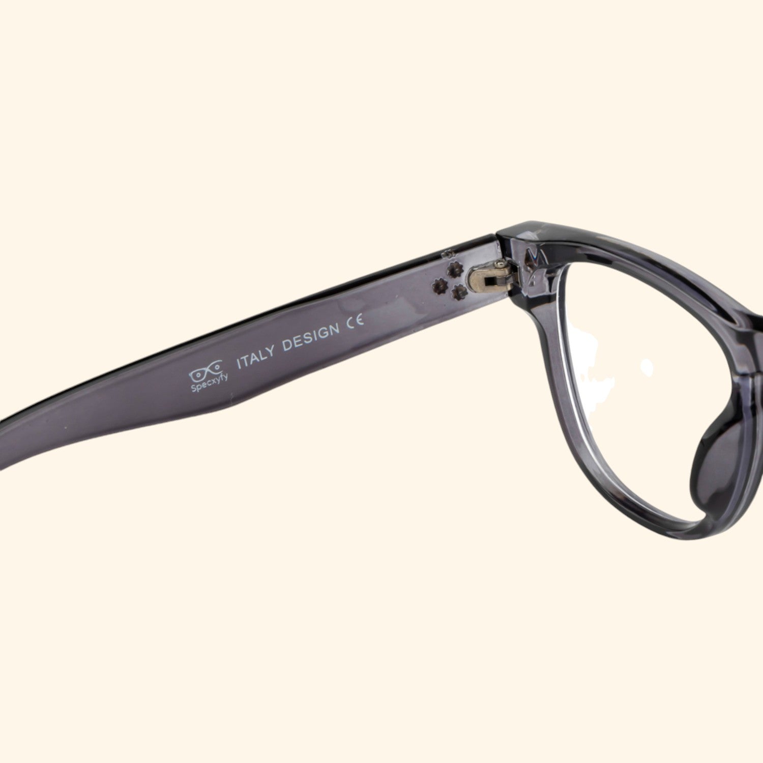 Tuffy Computer Anti Blue Light Glasses Geometric Grey _4