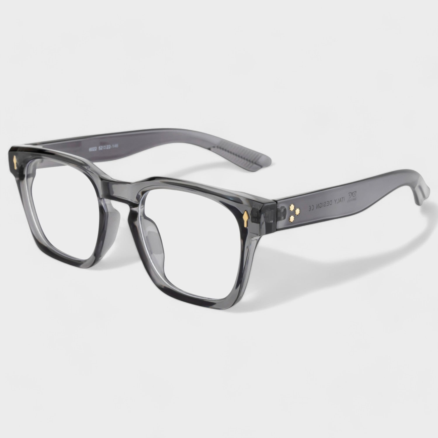 Tuffy Computer Anti Blue Light Glasses Hexagonal Grey _1