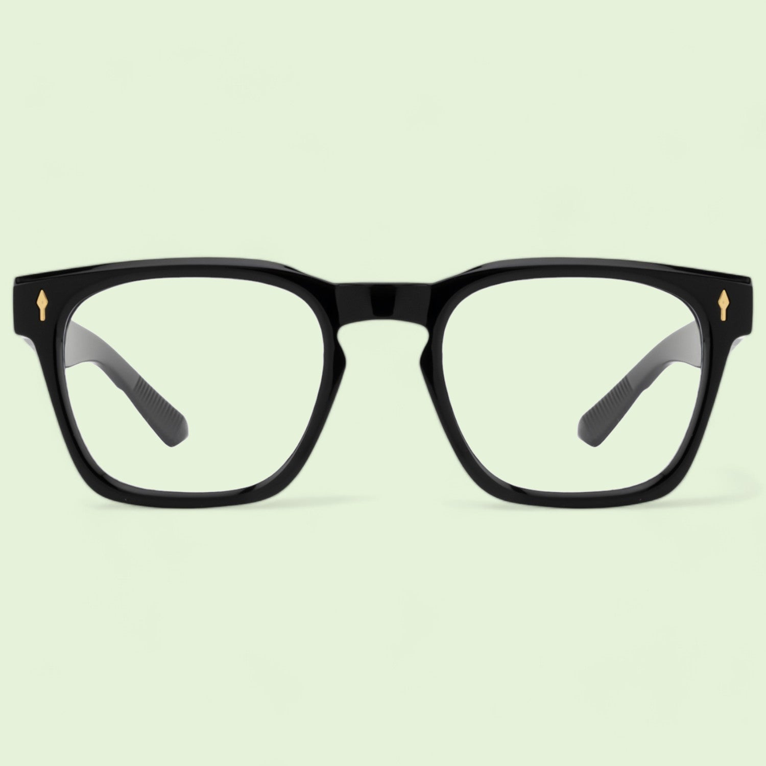 Tuffy Computer Anti Blue Light Glasses Hexagonal Shine Black _2