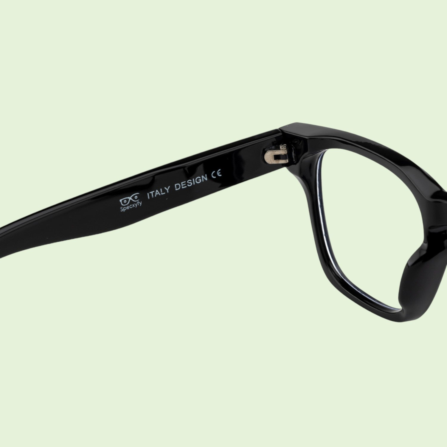 Tuffy Computer Anti Blue Light Glasses Hexagonal Shine Black _4