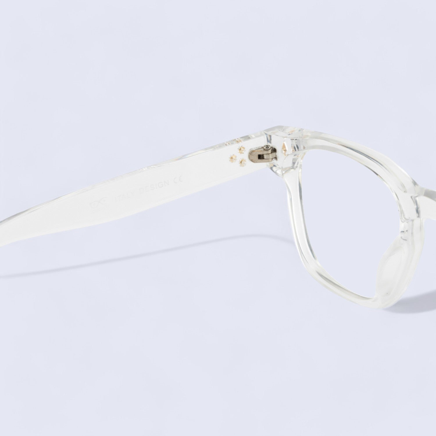 Tuffy Computer Anti Blue Light Glasses Hexagonal Transparent _4