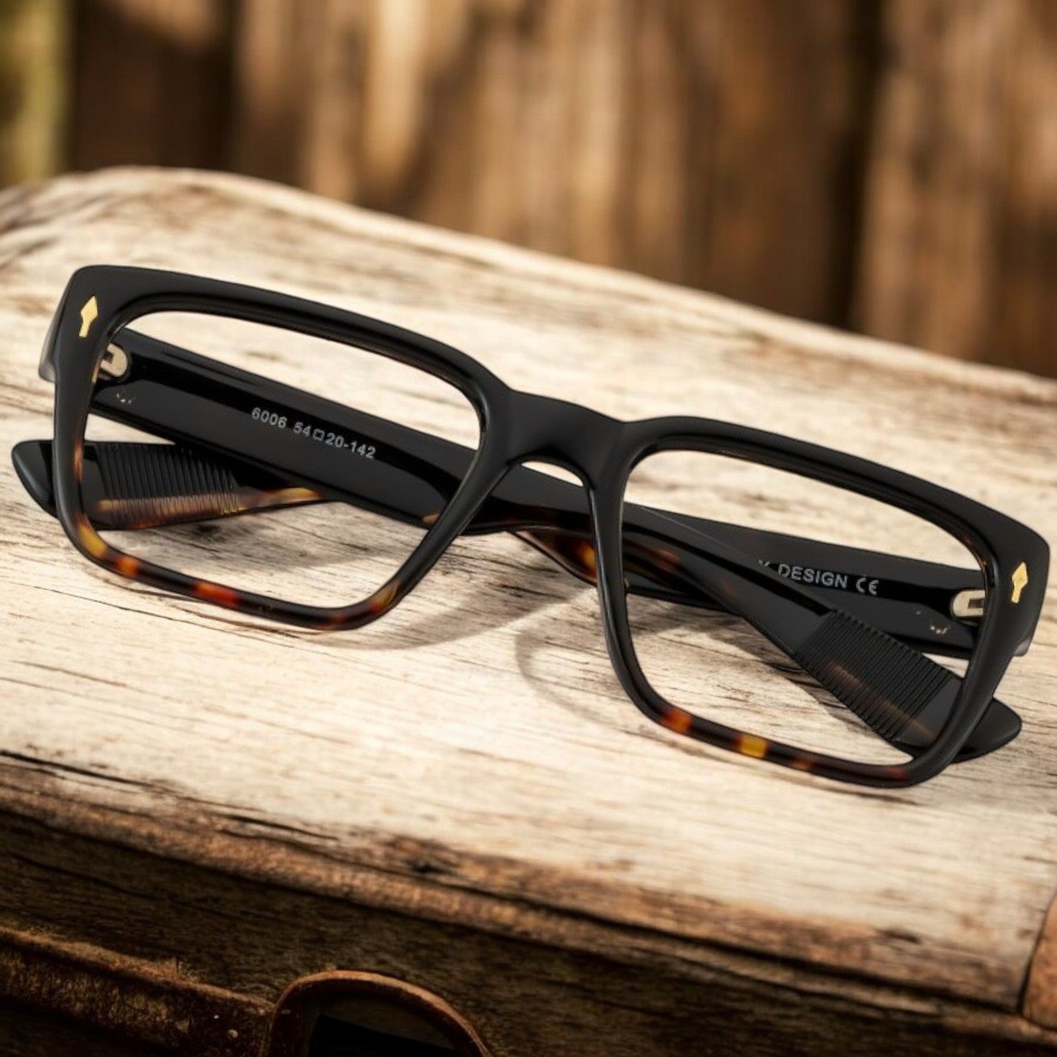 Tuffy Computer Anti Blue Light Glasses Rectangular Animal Print _5