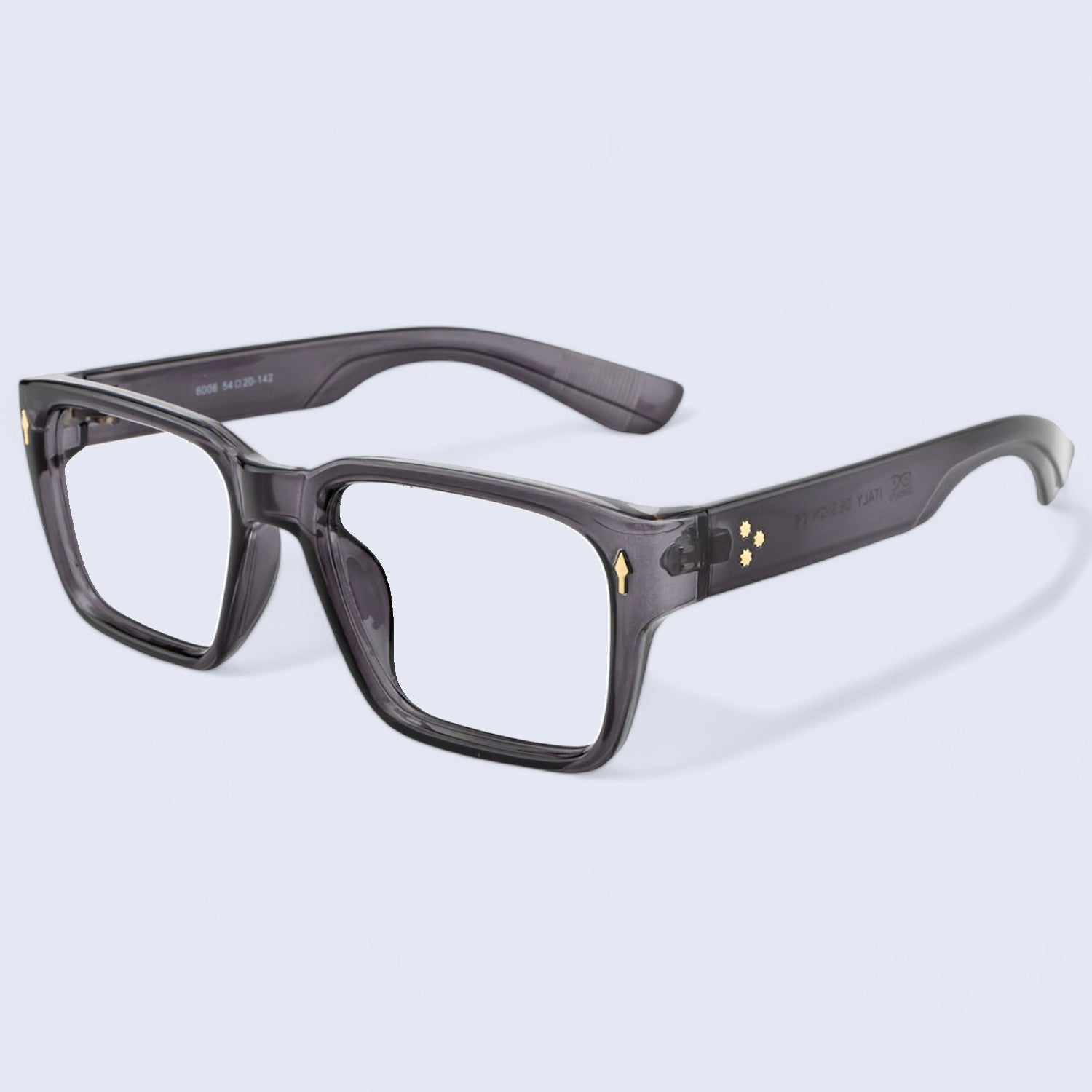 Tuffy Computer Anti Blue Light Glasses Rectangular Grey _3