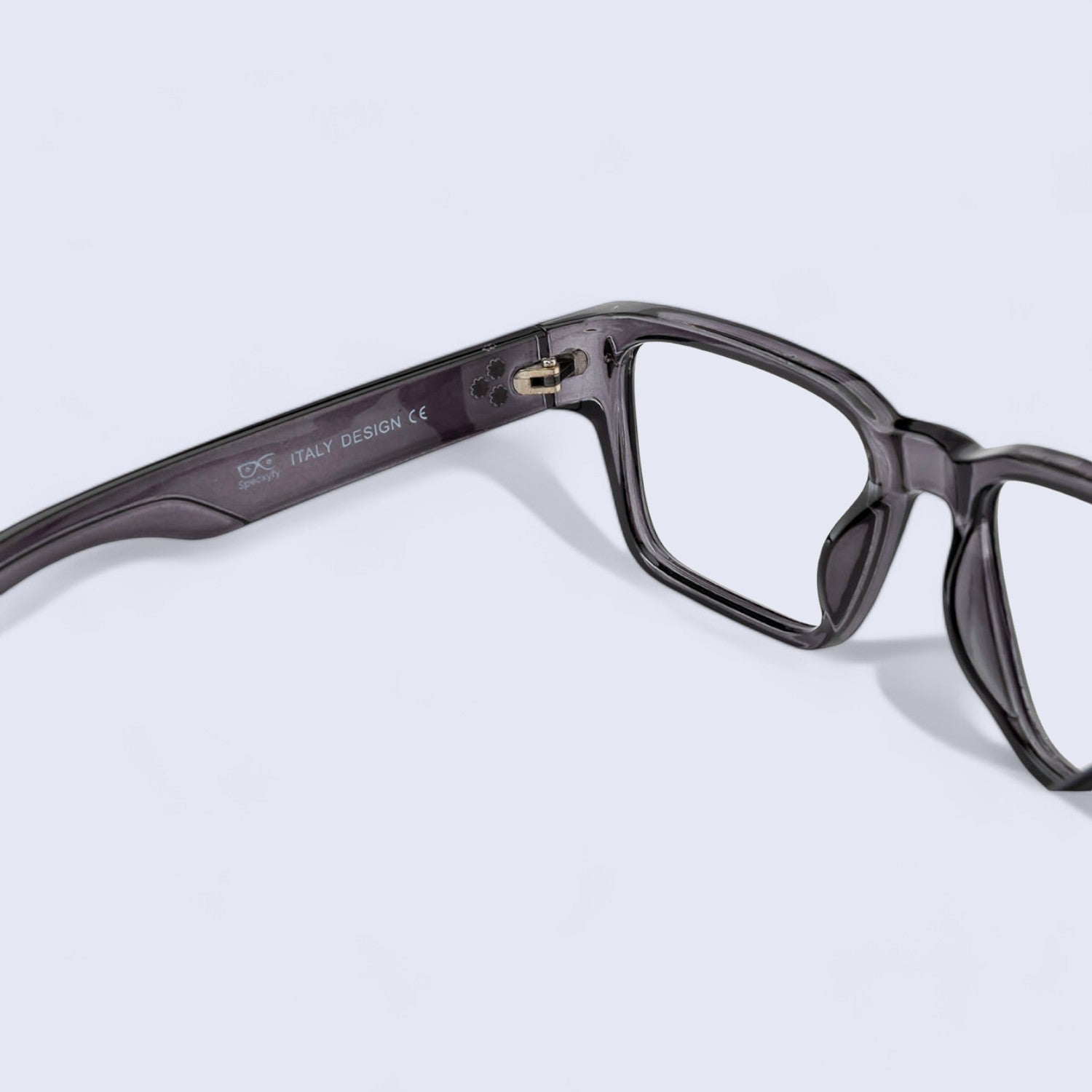 Tuffy Computer Anti Blue Light Glasses Rectangular Grey _4