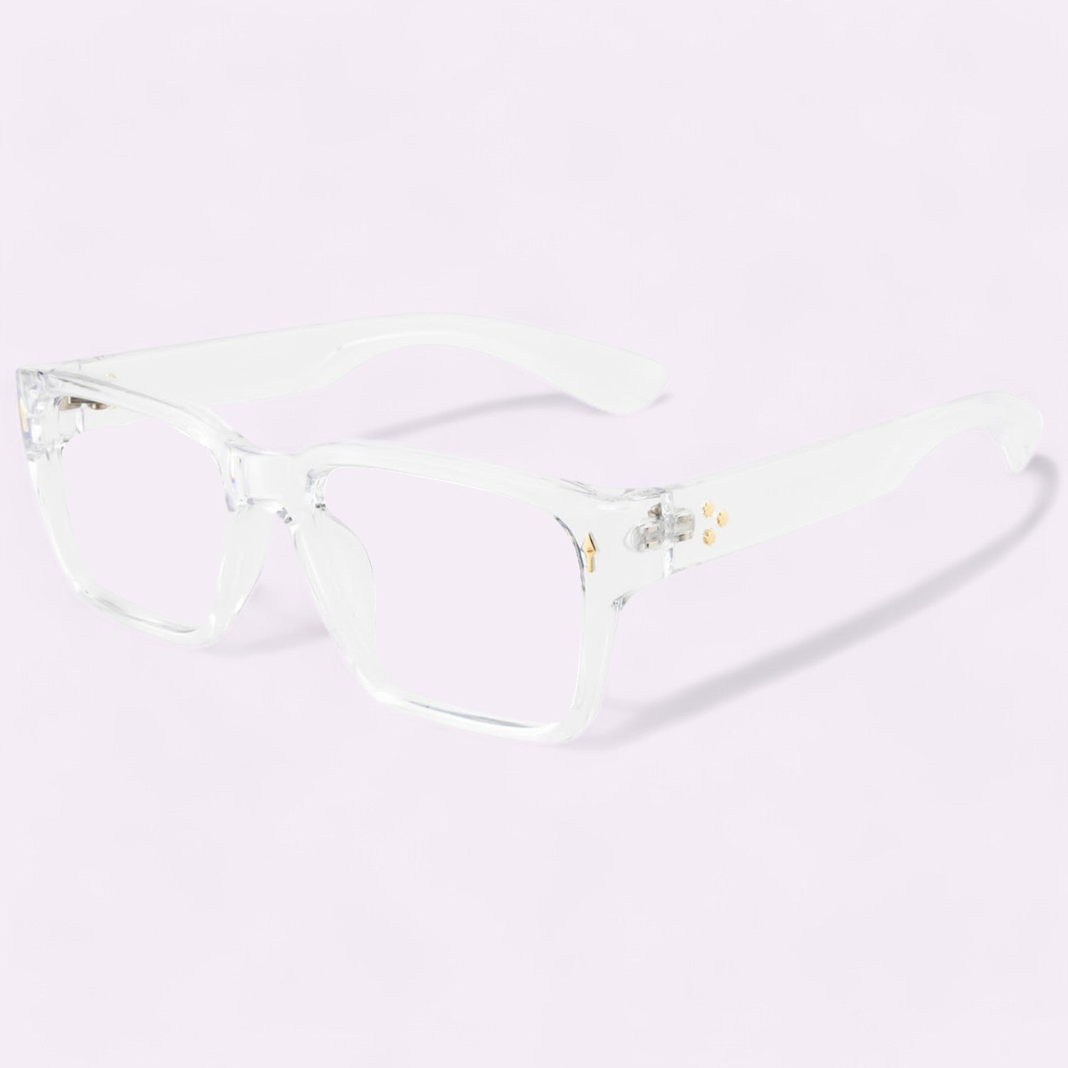 Tuffy Computer Anti Blue Light Glasses Rectangular Transparent _3