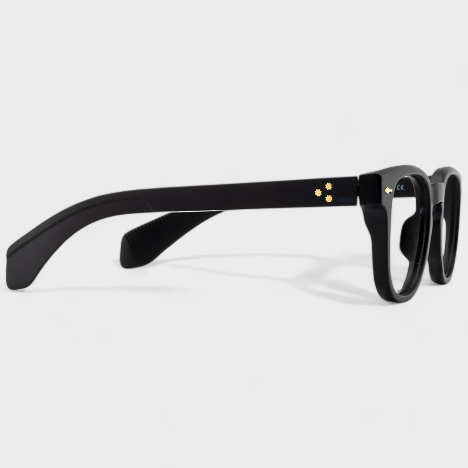 Tuffy Computer Anti Blue Light Glasses Round Matte Black _2