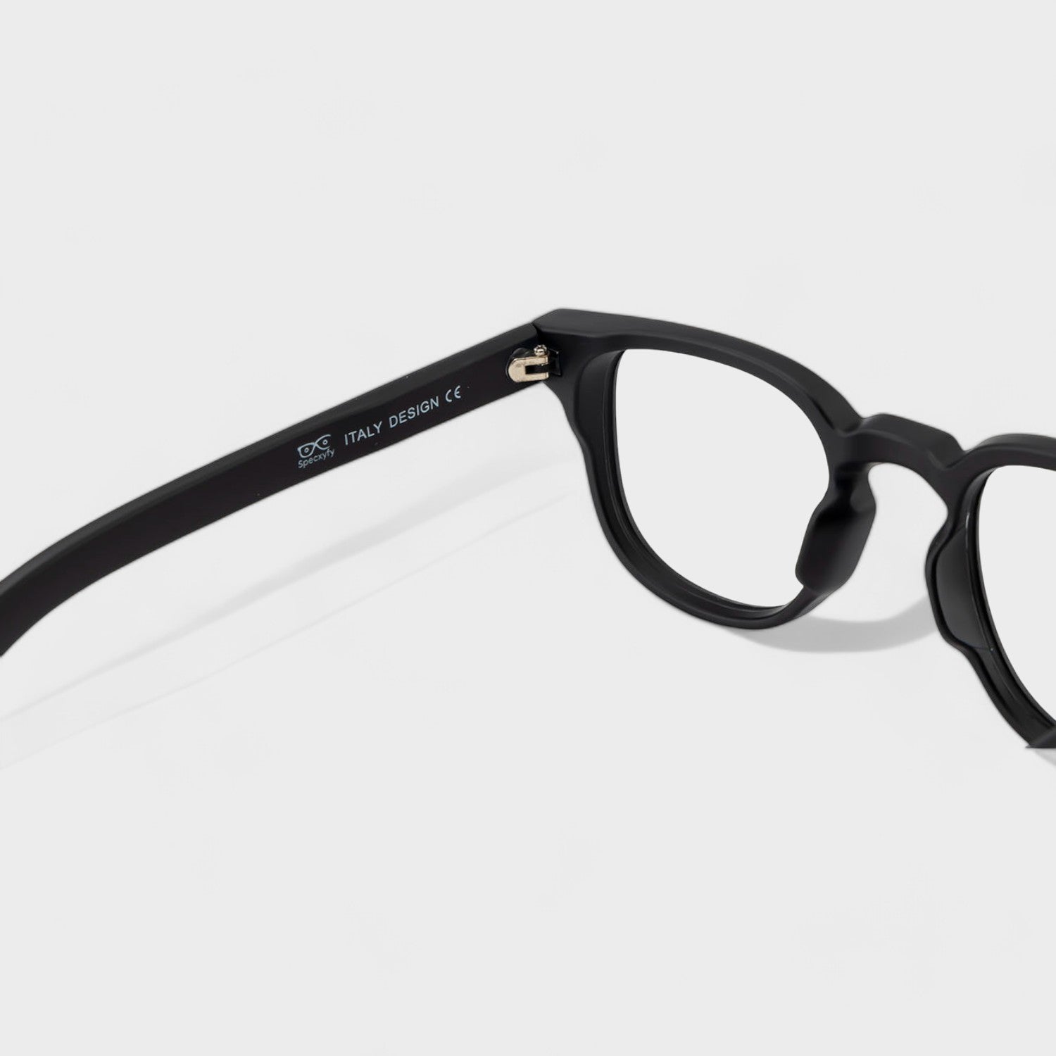 Tuffy Computer Anti Blue Light Glasses Round Matte Black _4