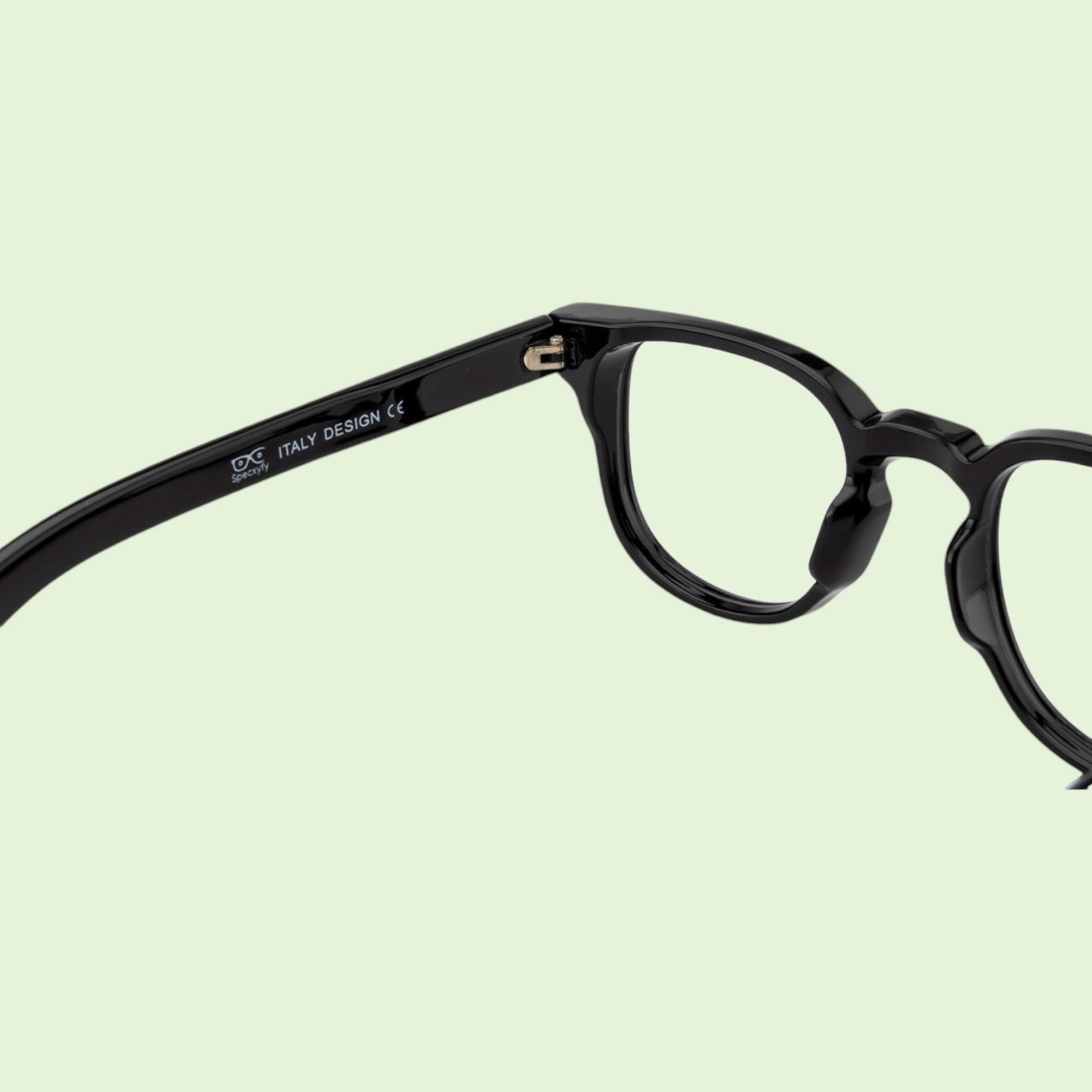 Tuffy Computer Anti Blue Light Glasses Round Shine Black _3