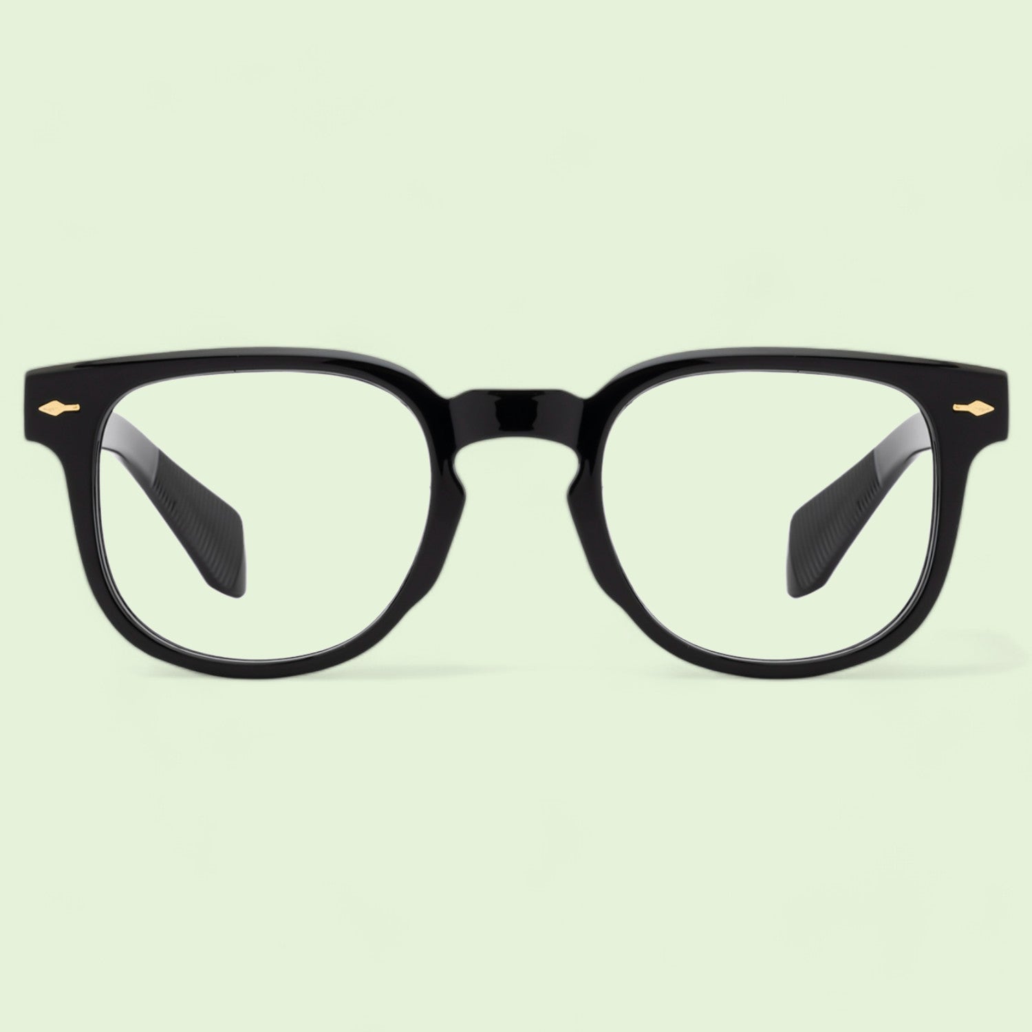 Tuffy Computer Anti Blue Light Glasses Round Shine Black _6