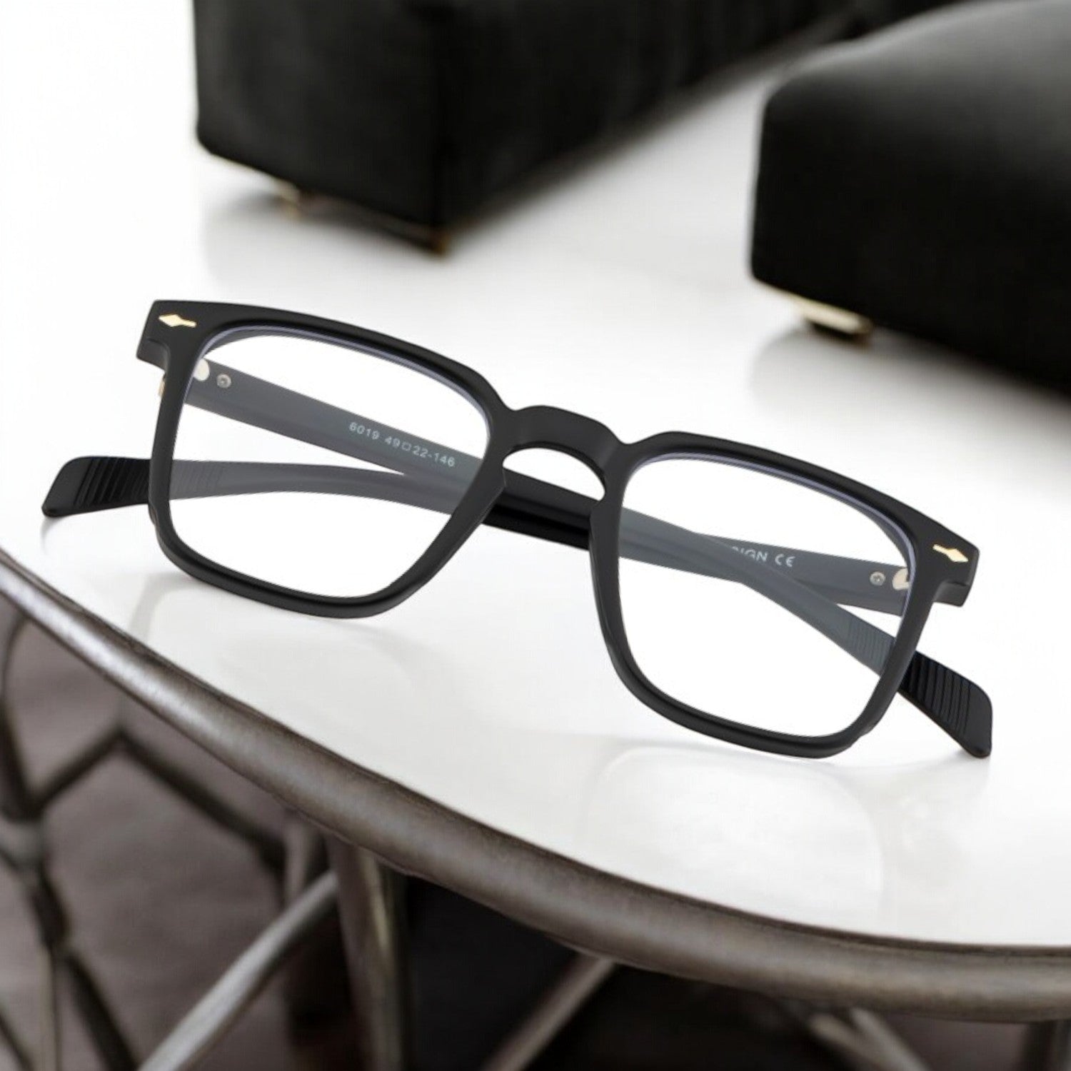 Tuffy Computer Anti Blue Light Glasses Wayfrer Matte Black _5