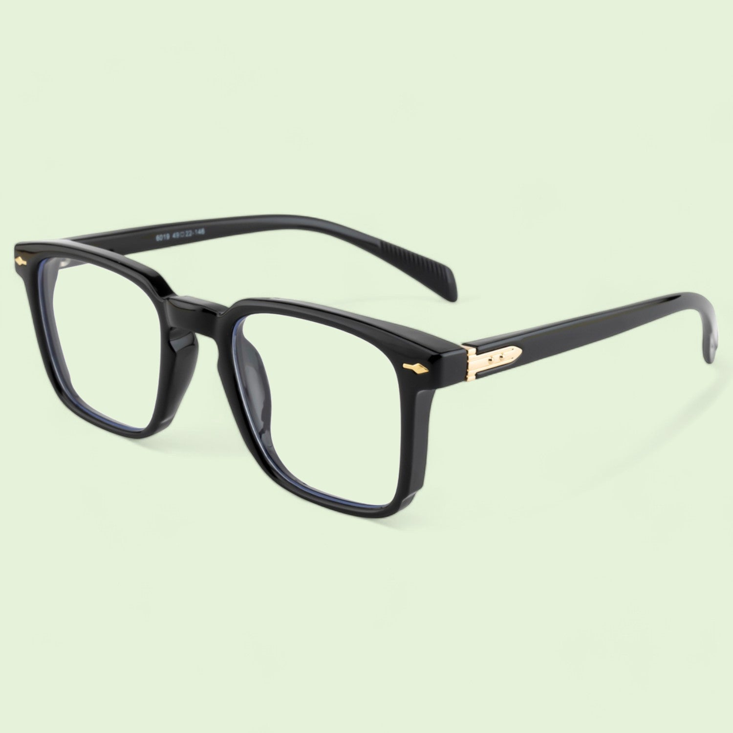 Tuffy Computer Anti Blue Light Glasses Wayfrer Shine Black _1