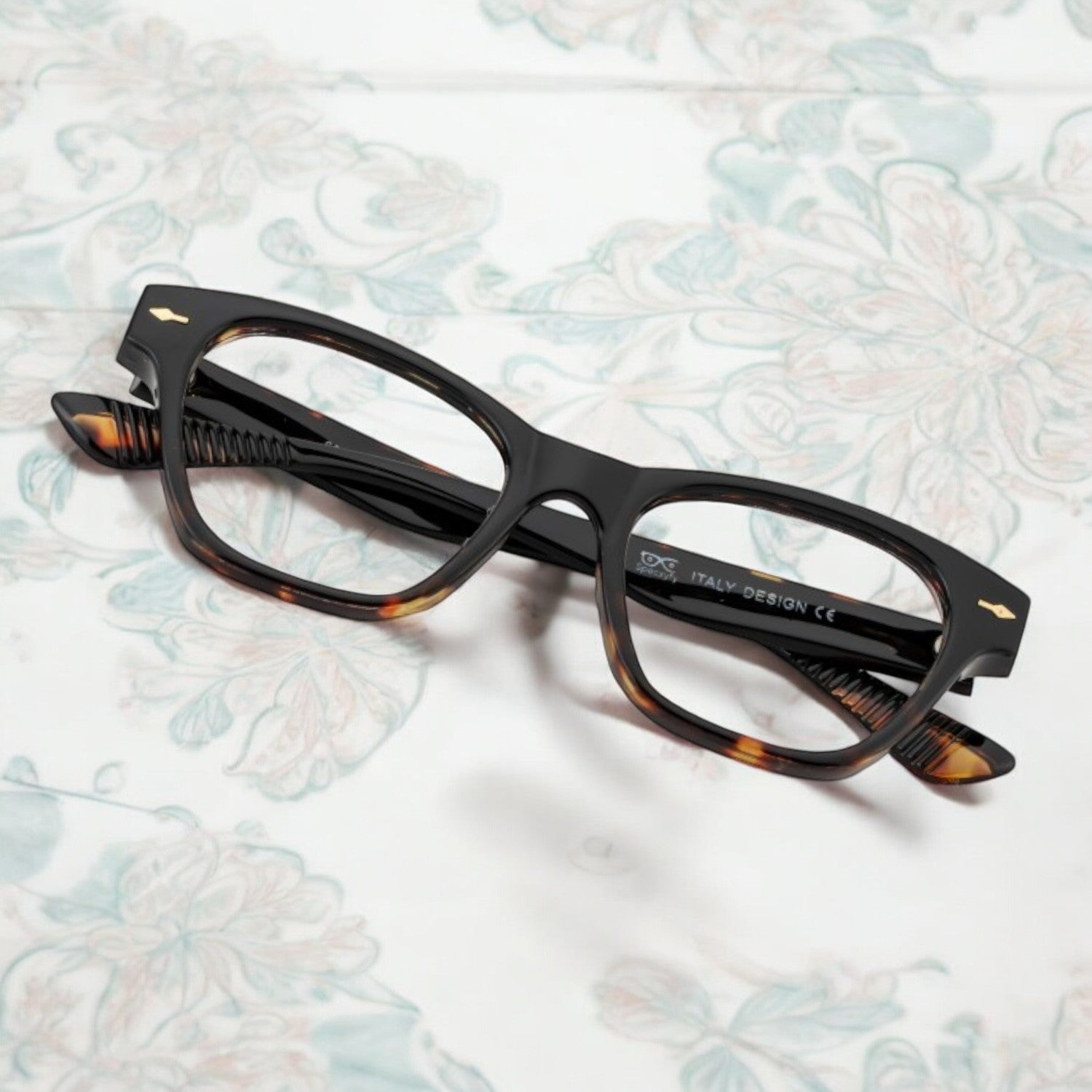 Tuffy Computer Anti Blue Light Glasses for Women Cateye Animal Print _2