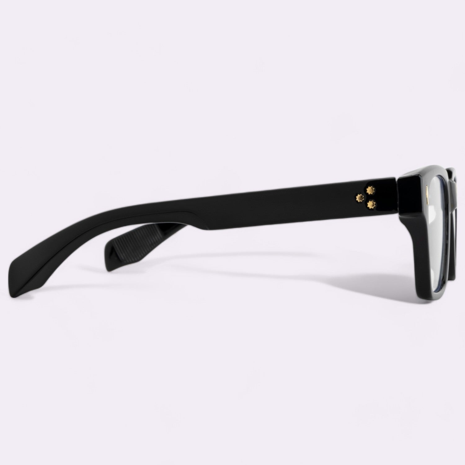 Tuffy Computer Blue Light Filter Glasses Rectangle Shine Black _3