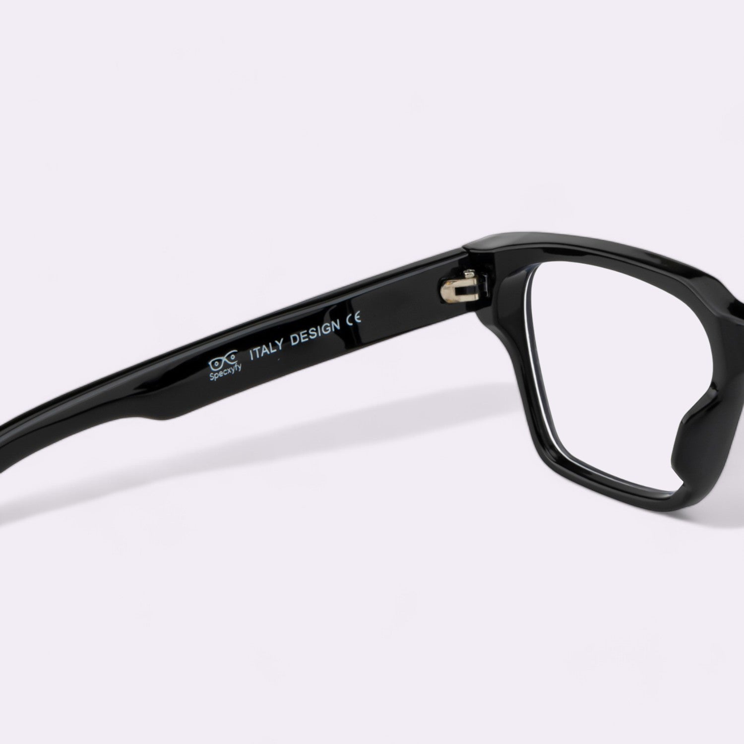 Tuffy Computer Blue Light Filter Glasses Rectangle Shine Black _4