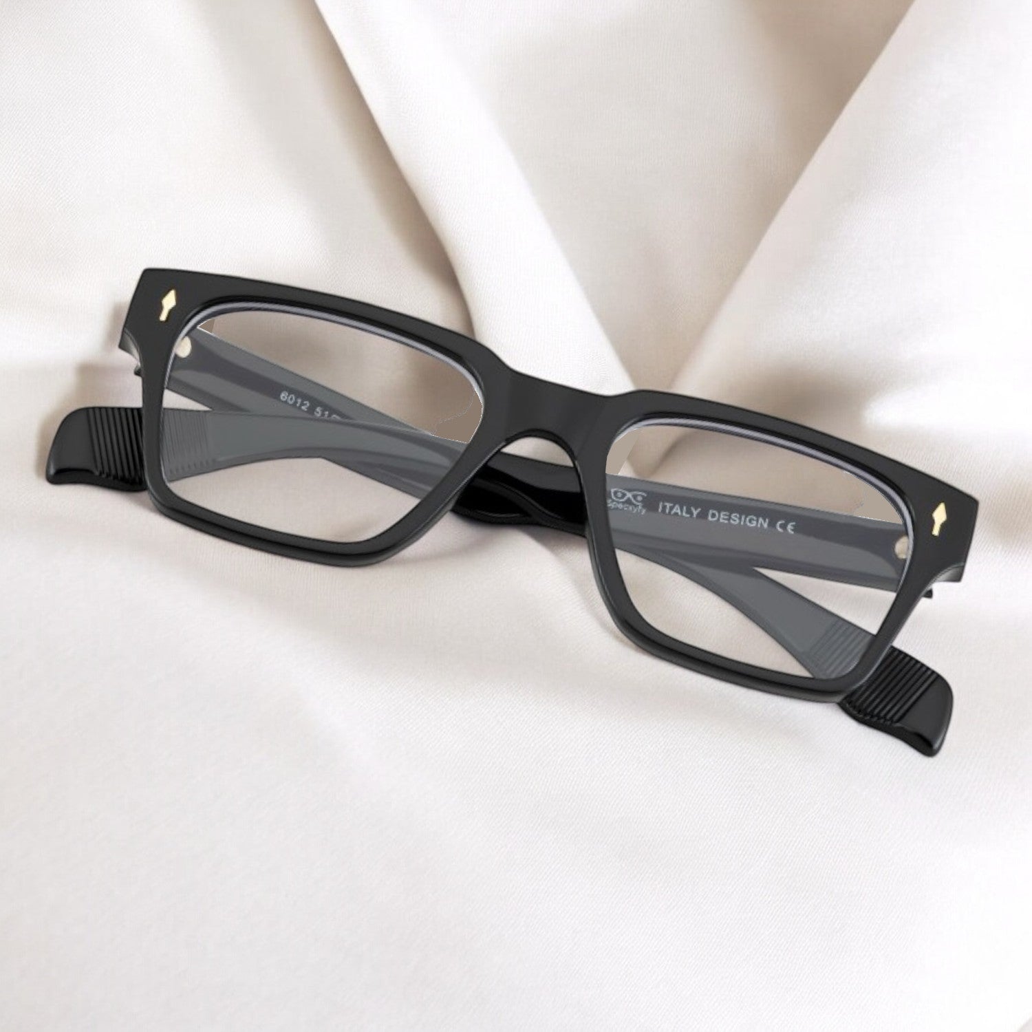 Tuffy Computer Blue Light Filter Glasses Rectangle Shine Black _5