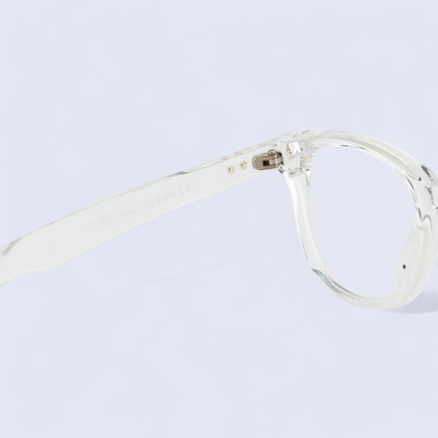 Tuffy Computer Blue Light Filter Glasses Square Transparent _4