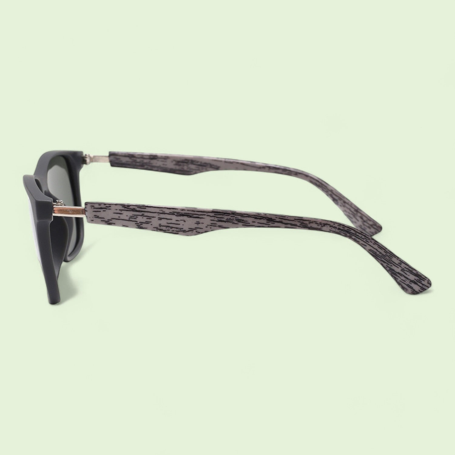 Wooden Legs Outdoor Square Green Polarized Sunglasses _3