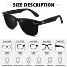 Polarax Spring Black Polarized Wayfarer Sunglasses _1