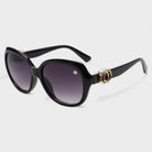 Barbella Black Oversized Sunglasses for Women _1
