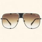 Craftvue Geometric Gradient Sunglasses 87703 Black Brown _1