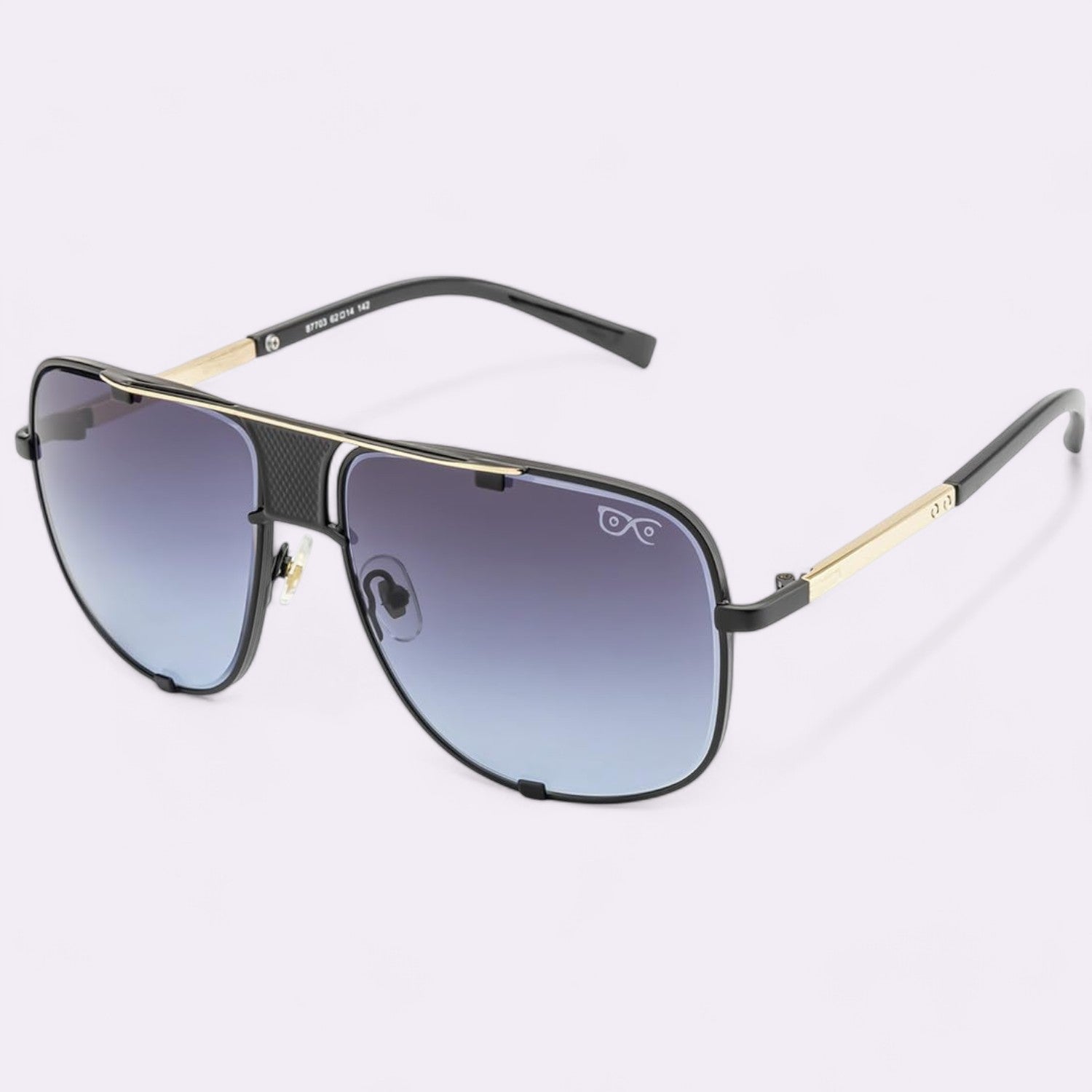 Craftvue Geometric Gradient Sunglasses 87703 Gold _2