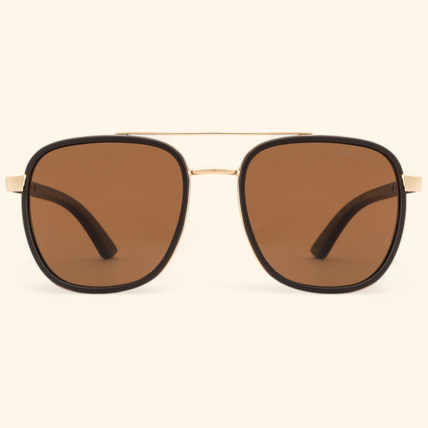 Geoglam Square Sunglasses Polarized Brown _3