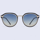 Modern Palindro Round Sunglasses Polarized Blue Gradient _1