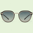 Modern Palindro Round Sunglasses Polarized Green Gradient Black _1