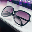 OVERSIZED BLACK SUNGLASSES FOR WOMEN