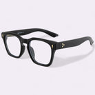 Tuffy Computer Anti Blue Light Glasses Hexagonal Matte Black _1