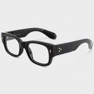 Tuffy Computer Anti Blue Light Glasses Narrow Rectangular Shine Black _1