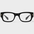 Tuffy Computer Anti Blue Light Glasses Narrow Rectangular Shine Black _2