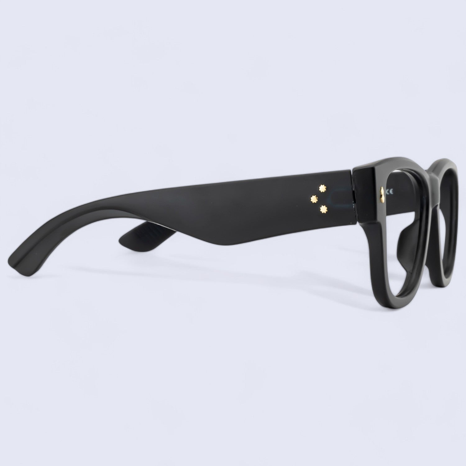 Tuffy Computer Blue Light Blocking Glasses Wayfarer Matte Black