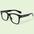 Tuffy Computer Anti Blue Light Glasses Broad Square Shine  Black _1