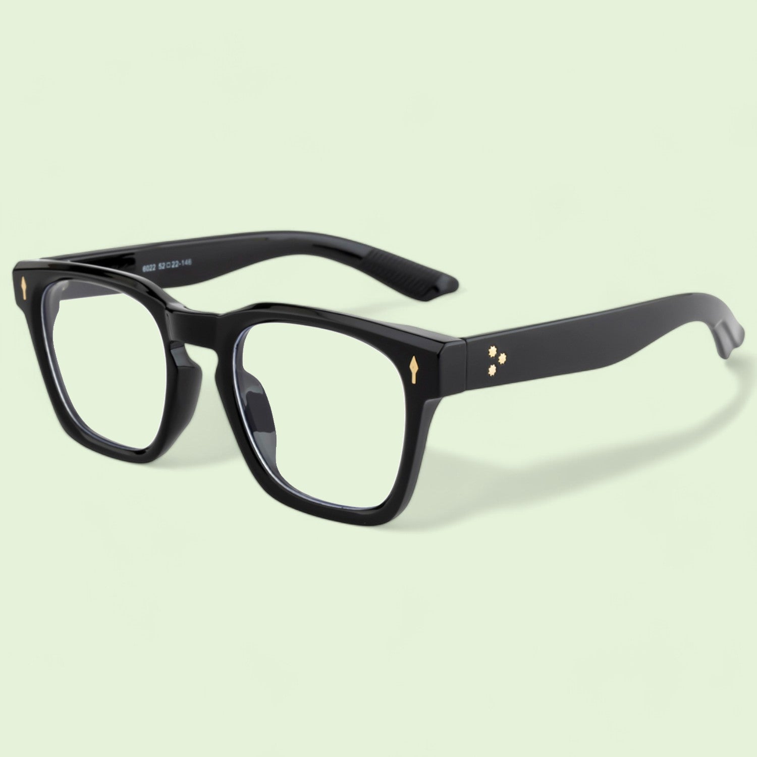 Tuffy Computer Anti Blue Light Glasses Hexagonal Shine Black _1