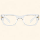 Tuffy Computer Anti Blue Light Glasses Narrow Rectangular Transparent _2